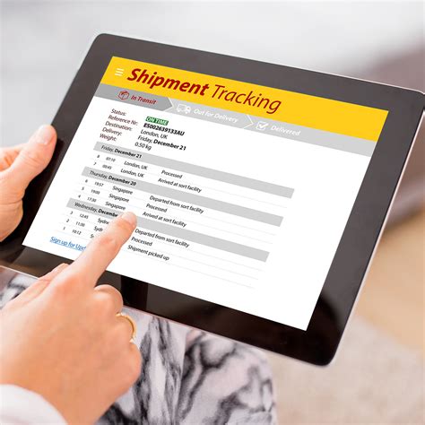 Tracking a Shipment